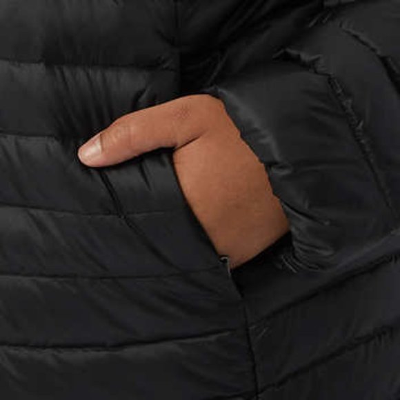 Women's 32 Degrees Down Jacket, Black - 3X - Picture 5 of 5